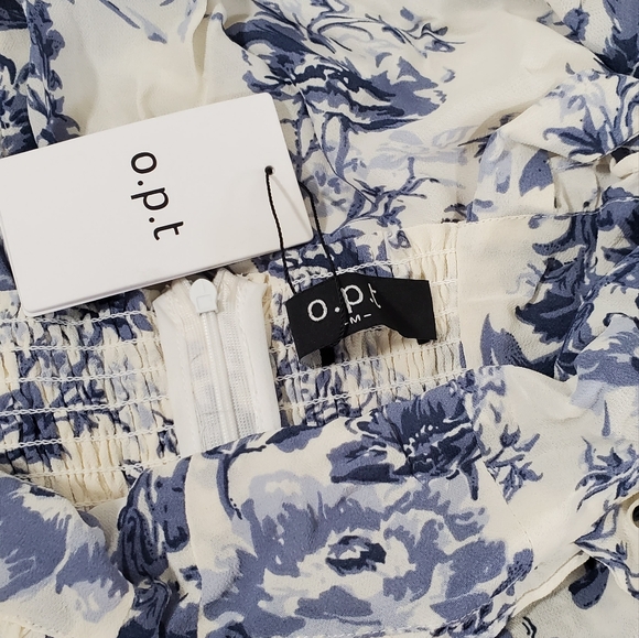 O.P.T. Toile De Jouy Sweetheard Dress NWT - Picture 2 of 3